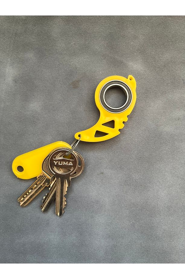 Keyrambit V2 Pro Sarı Anahtarlık - 1