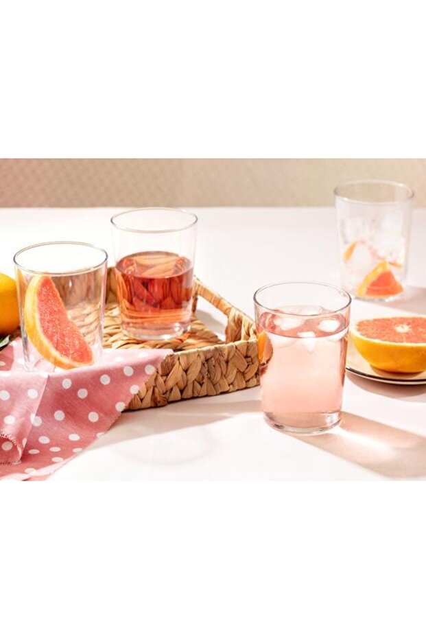 Madame Coco Pierretta 4-Piece Soft Drink Glass Set