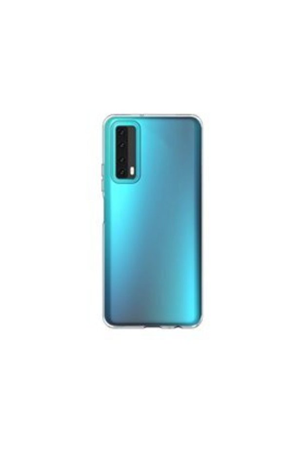 Huawei P Smart 2021 Luxury Silicone Case with Transparent Stopper and Camera Protection