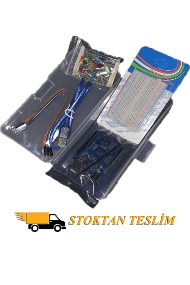 Arduino Uno Başlangıç Kiti Eğitim Seti (kutulu-kitapçıklı) - 2
