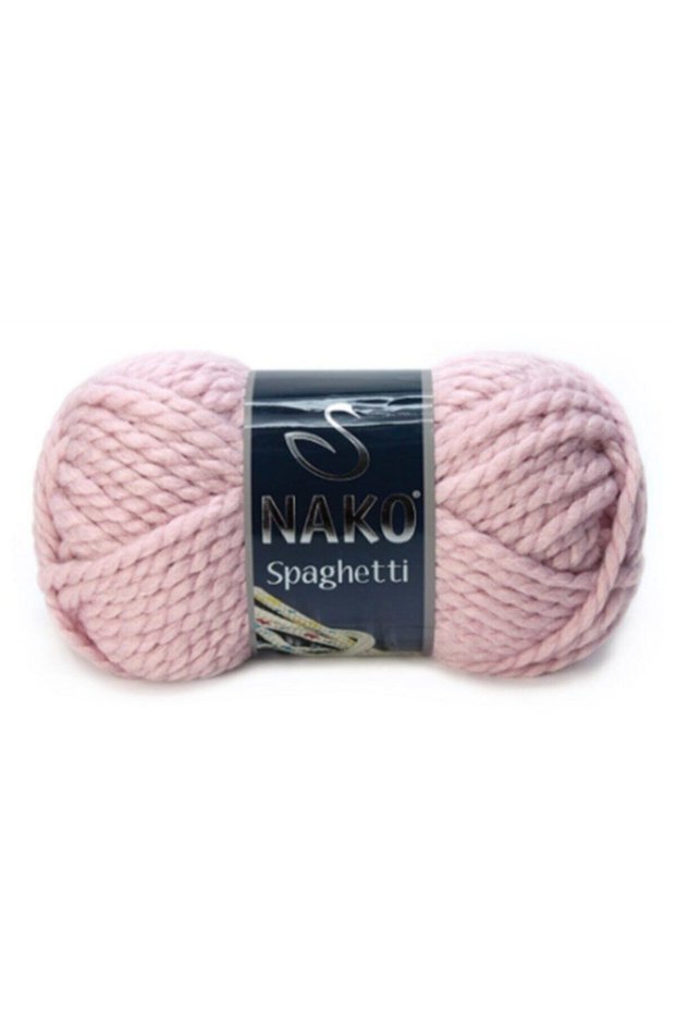 ( 5 Pieces ) Spaghetti 10639 Powder Hand Knitting Threads Vest Cardigan Thread Scarf Sweater Beanie Thread