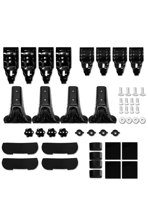 Fiat Grande Punto 2005-2009 Için Oluksuz Tip Ara Atkı Tavan Barı - Gri - 5