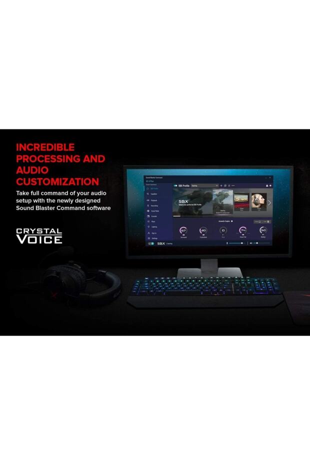 Blasterx Ae-5 Plus - Sabre32 Ultra Sınıf Yüksek Çözünürlüklü Pcı-e Oyun Ses Kartı - 2