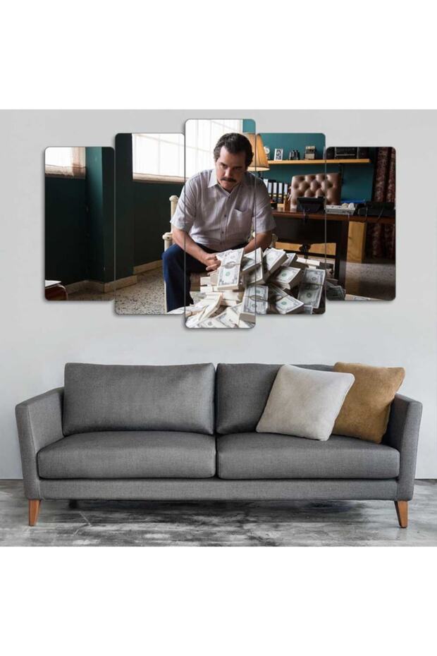 Pablo Escobar Tablo 5 Parça - 1