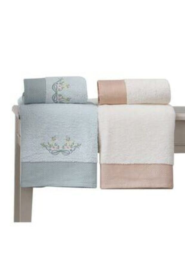 طقم حمام تركي باربرا مينت إكرو - 2