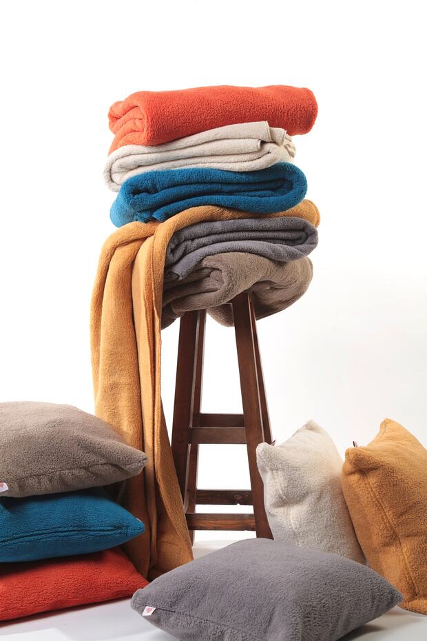 Wellsoft Kırlent Kılıfı - Mavi - 3