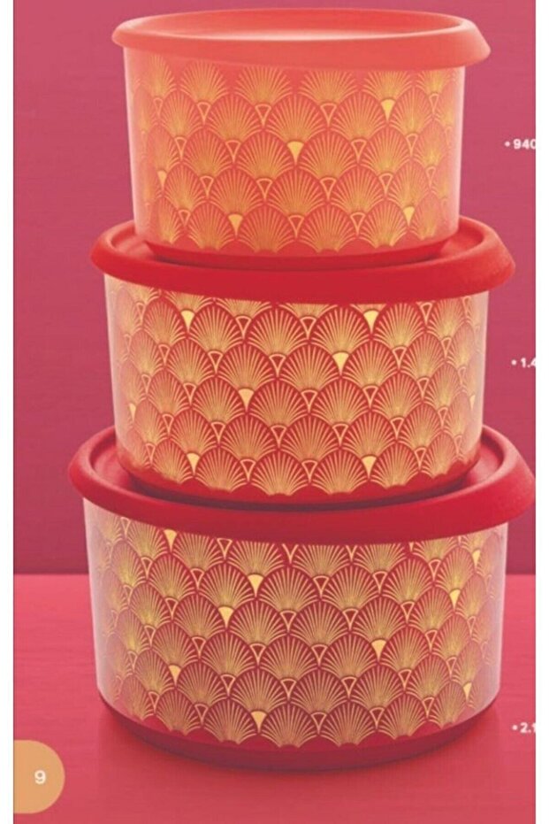 Parıltı Set 3'lü Servis Ve Saklama - 1