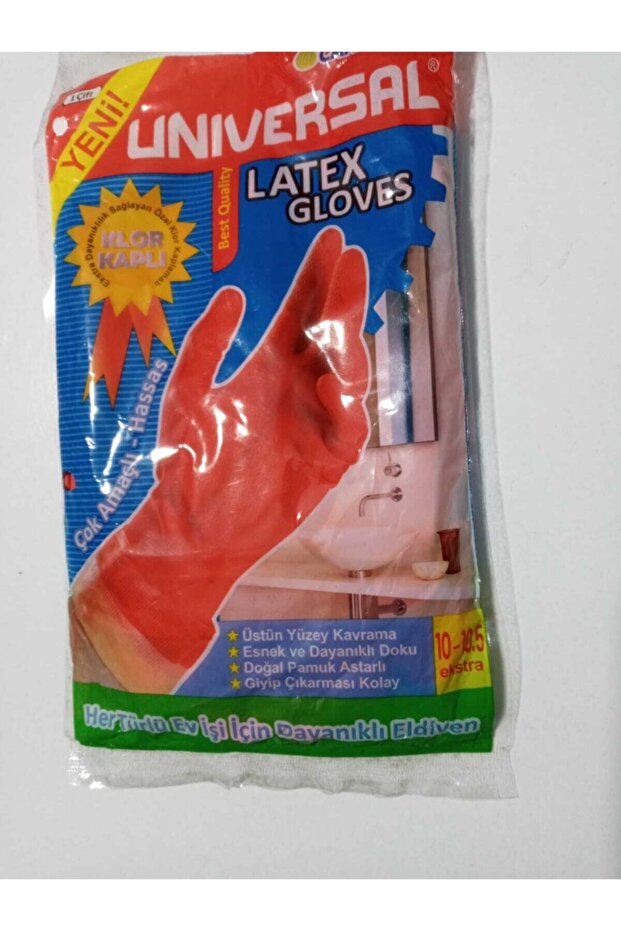 Temizlik Eldiveni-bulaşık Eldiveni 10-10,5 - 1