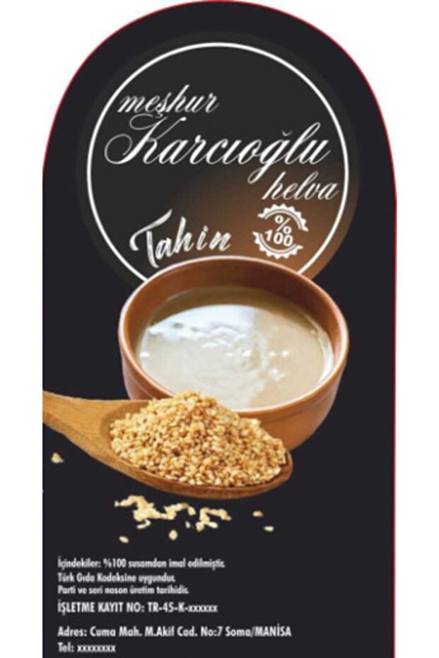 Karcıoğlu Tahin 1000gr. - 2