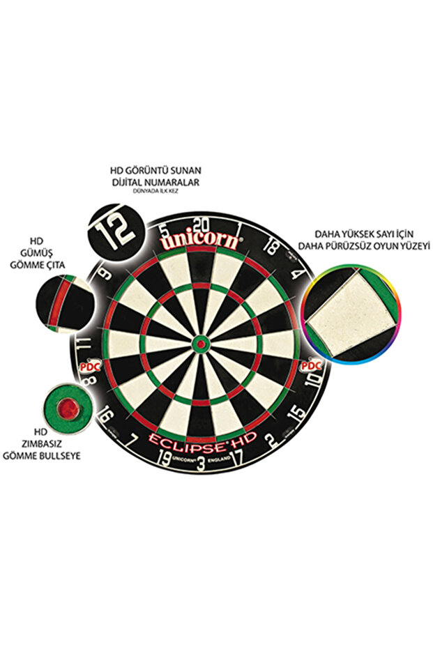 Dart Tahtası - Eclipse HD Trainer - 79438 - 2