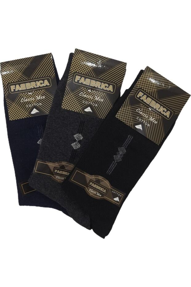 Çorapdiyarı & 3 Economical Cotton Men's Socks