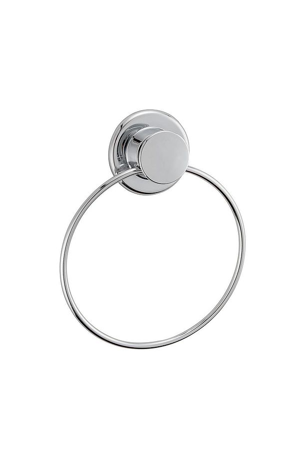 Yapışkanlı Yuvarlak Metal Banyo Havluluk Askısı - 1