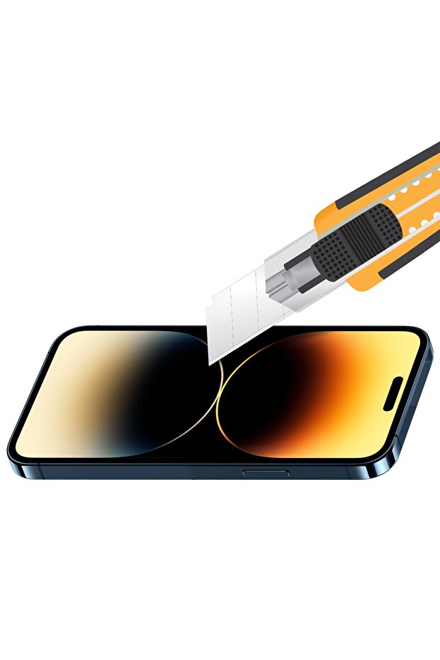 Iphone 14 Pro 5d Matte Ekran Koruyucu - 4