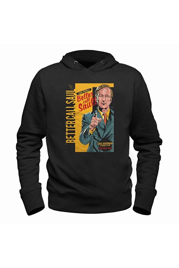 سويت شيرت أسود من Better Call Saul