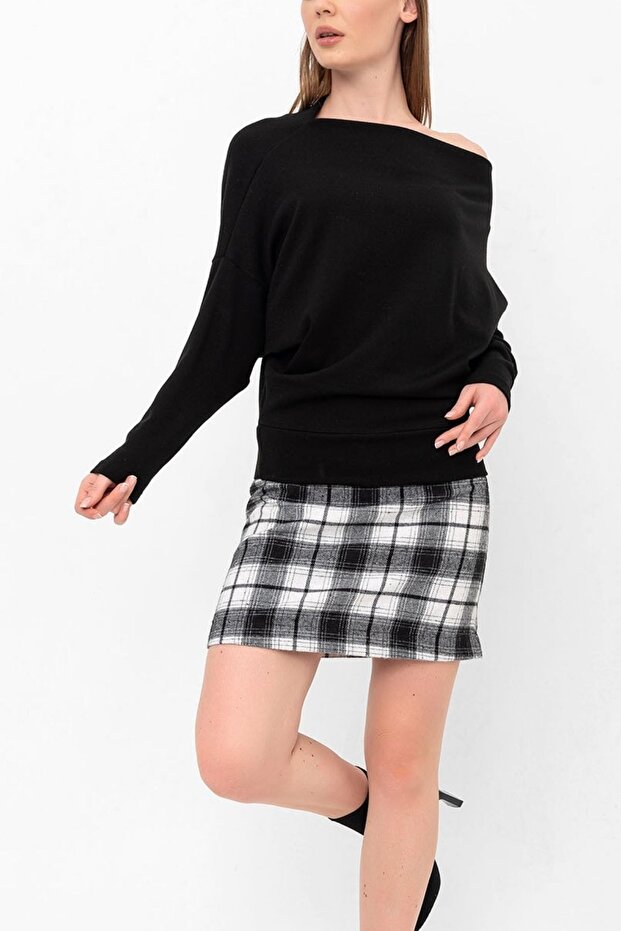 Siyah Fleto Cep Oduncu Etek - 5