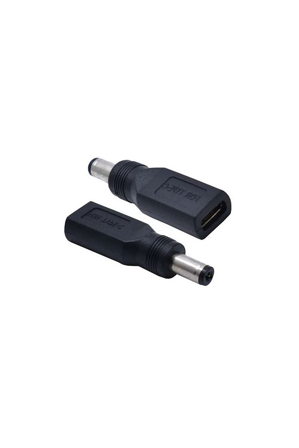 Usb 3.1 Type-c To 5.5*2.1mm Çevrici Dönüştürücü Konnektör Usb-c Laptop Şarj Güç Adaptörü - 1