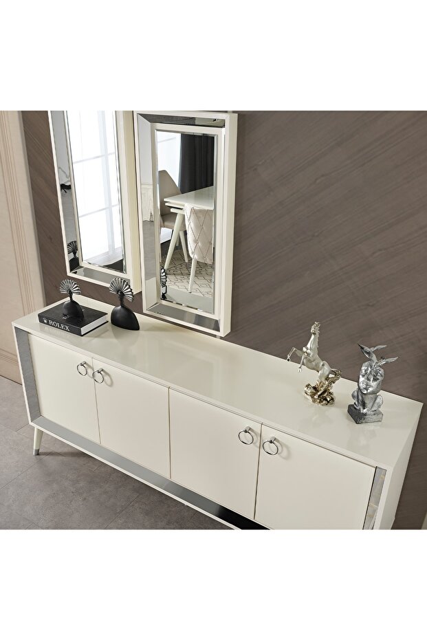 Lotus Konsol Silver - 5