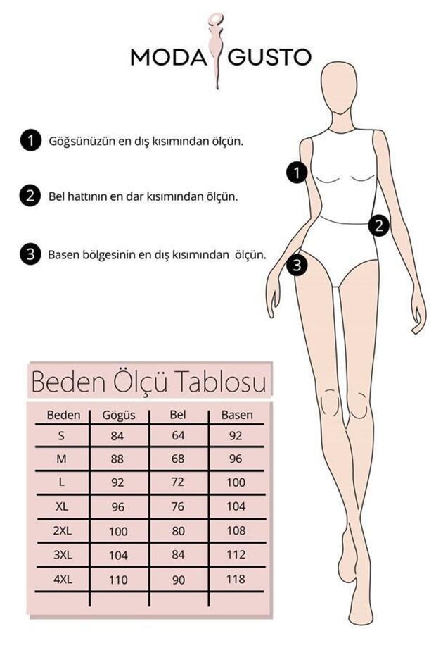 Yuvarlak Yaka Basic T-shirt Elbise - 8