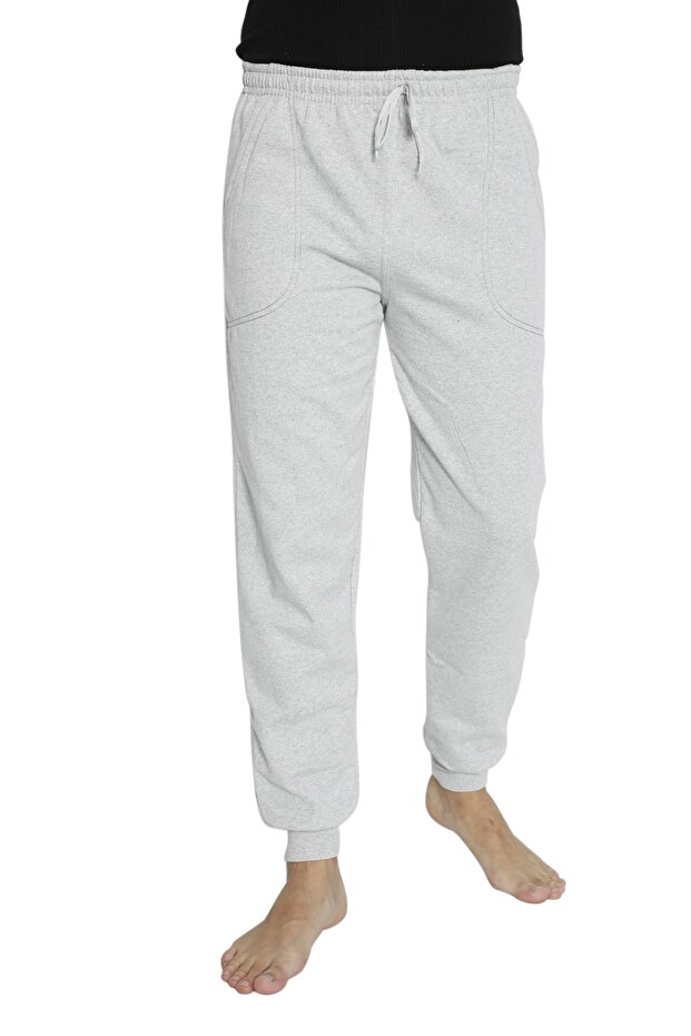 Comfortable Fit Sweatpants with Cuffed Legs - 2