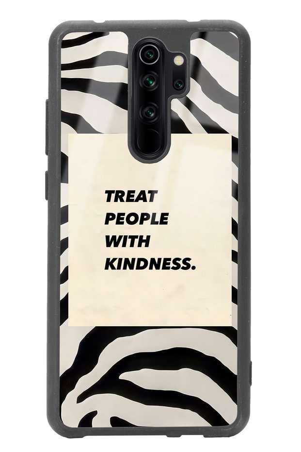 حافظة هاتف لامعة لهاتف Xiaomi Redmi Note 8 Pro بتصميم Zebra Motto