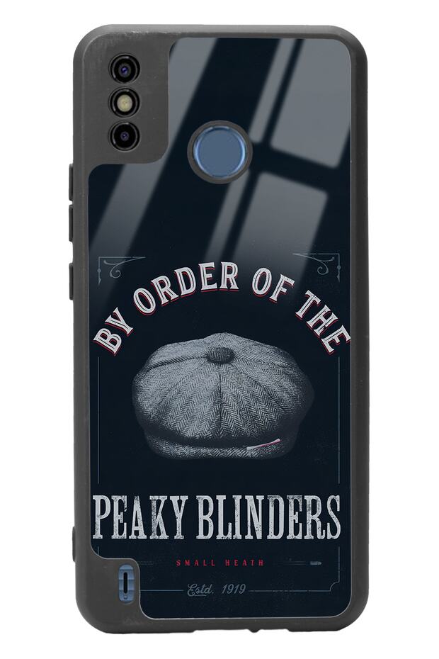 Glossy Phone Case for Tecno Spark 6 Go Peaky Blinders Cap Design