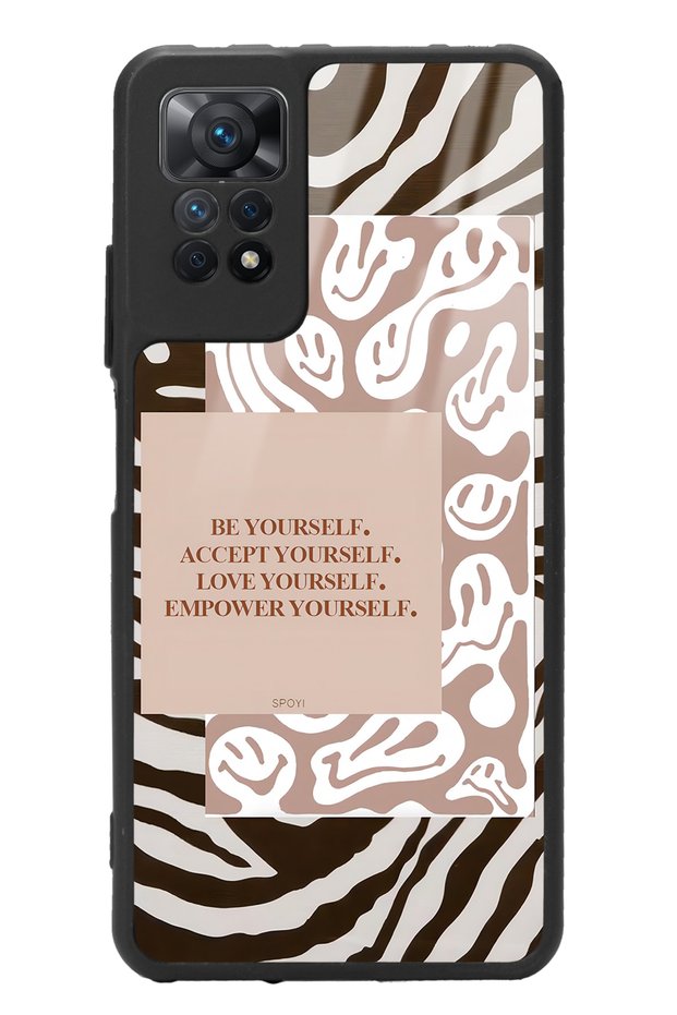 غطاء هاتف Xiaomi Redmi Note 11 Pro بتصميم زيبرا اللامع بتصميم الرموز التعبيرية Xiaomi Note 11 Pro
