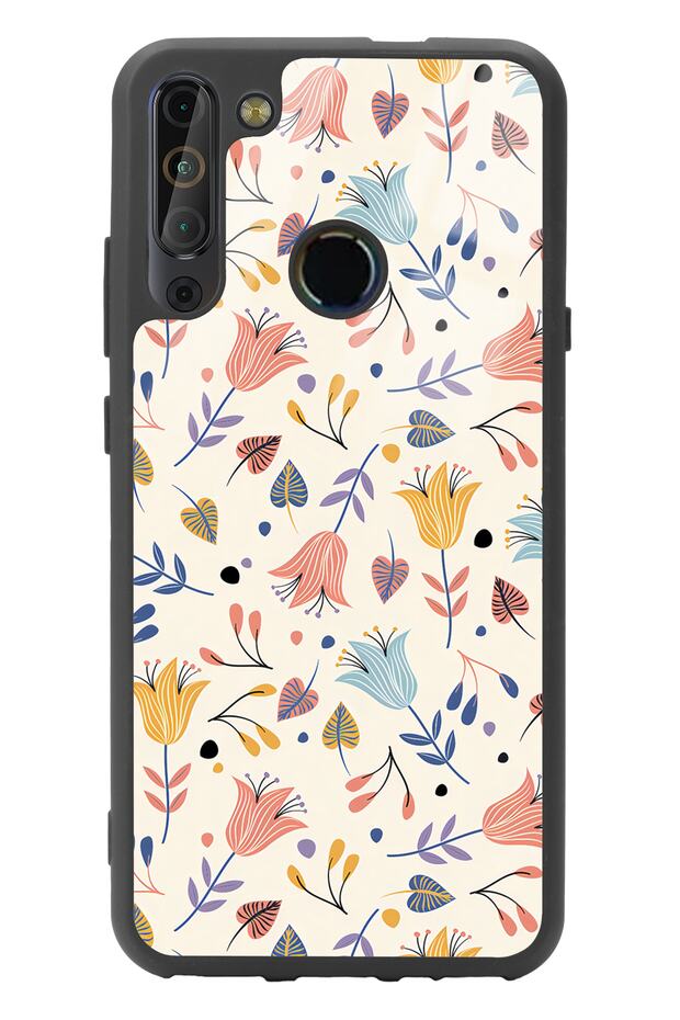 Casper X20 White Bindanlı Designed Glossy Phone Case