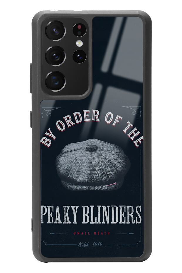 Samsung S-21 Ultra Peaky Blinders Cap Design Glossy Phone Case