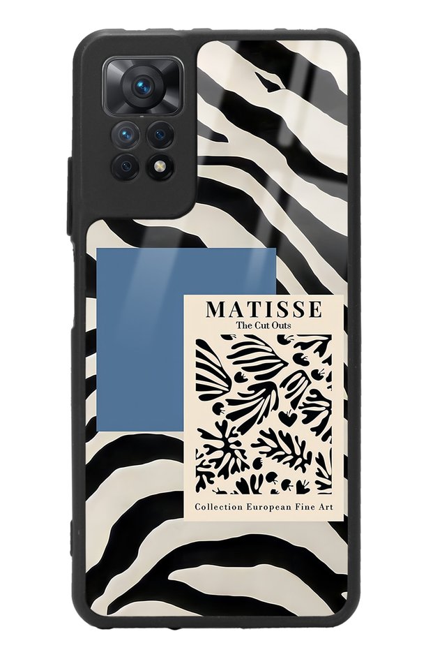 Xiaomi Redmi Note 11 Pro Zebra Matiss Design Glossy Phone Case