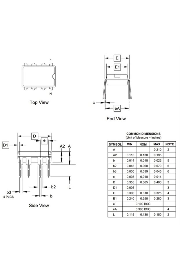 Attiny13a 8-bit 20mhz Microcontroller Dip-8 - 3