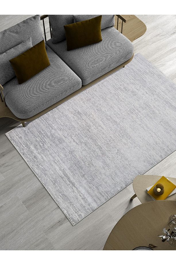 Dokuma Mutfak Oturma Odası Yatak Odası Salon Halısı Gri Nadide - 4