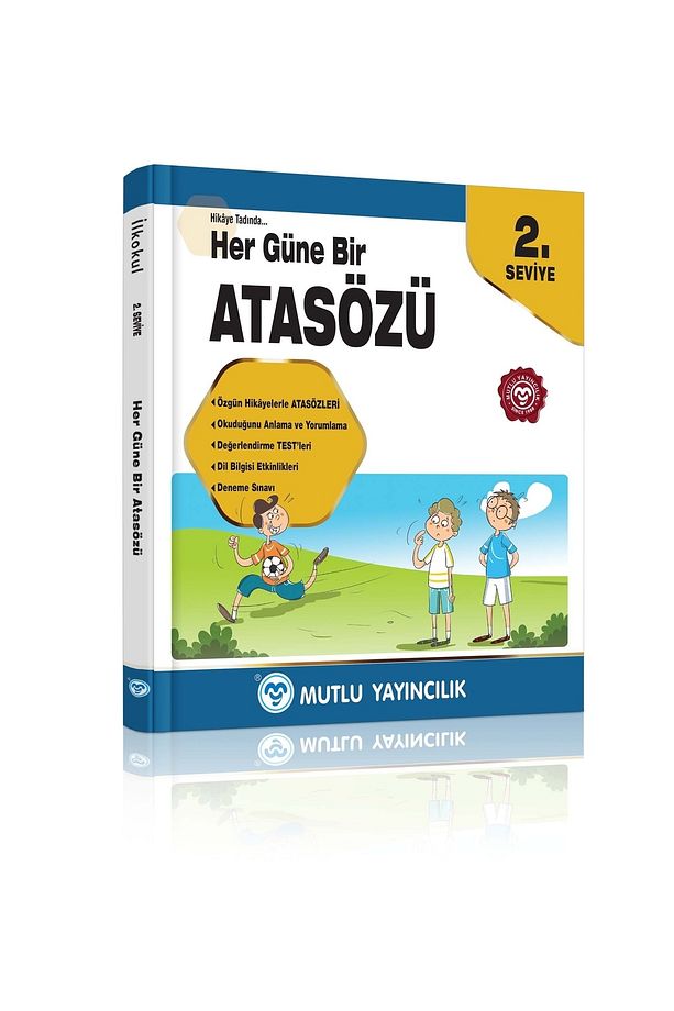 Mutlu Yayınları 3. Ve 4. Sınıflar Için Her Güne Bir Atasözü 2. Seviye - 1