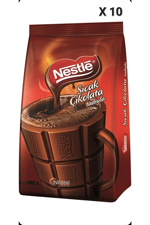 Sıcak Çikolata 1000 Gr ( 1 Kg ) X 10 Adet - 1