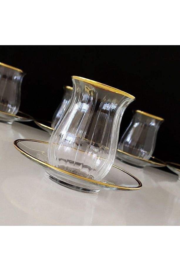 Linka 6 Kişilik 12 Parça Çay Bardağı Seti 145 ml - 3