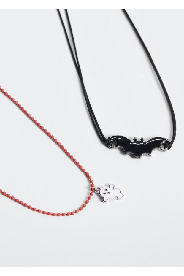 2'li Halloween Kolye Seti - 1