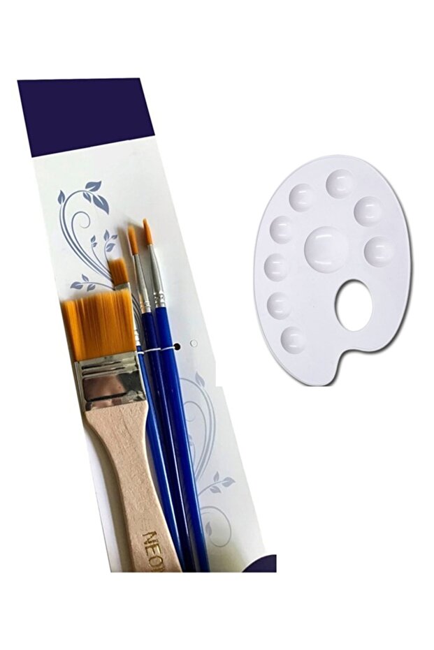 Fırça Seti ve Palet - 1