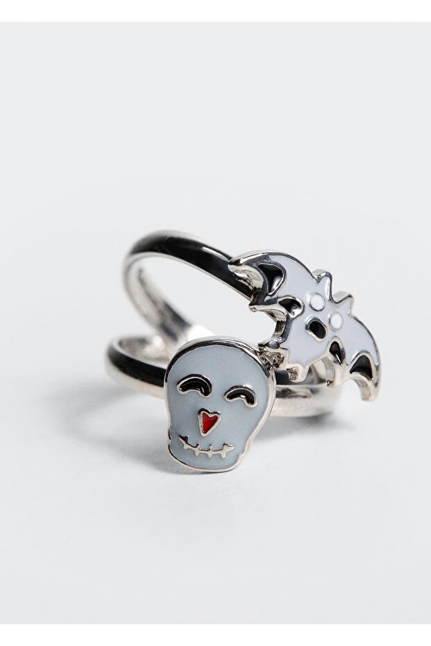 Set mit 2 Halloween-Ringen - 1