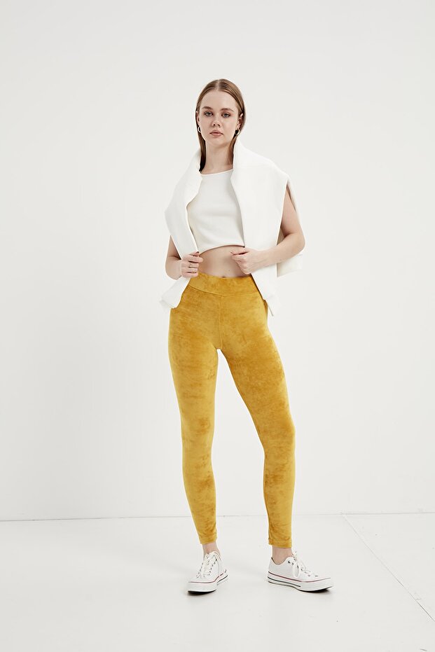 Ženske baršunaste helanke - 1