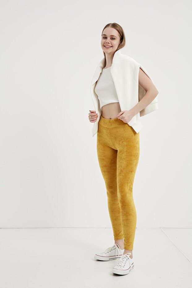 Ženske baršunaste helanke - 2