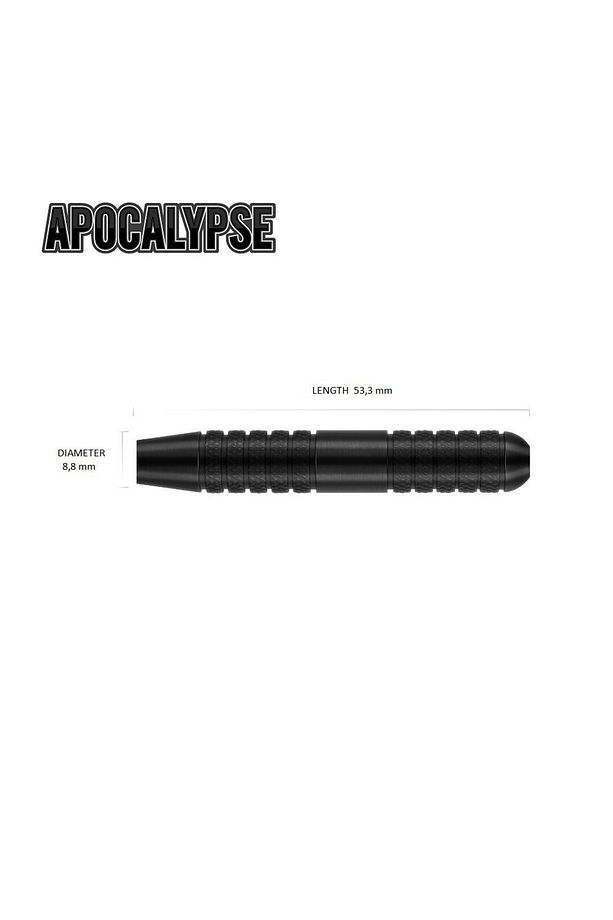 23 gr Apocalypse 23 Gr Dart Oku Siyah Tek Ebat - 3