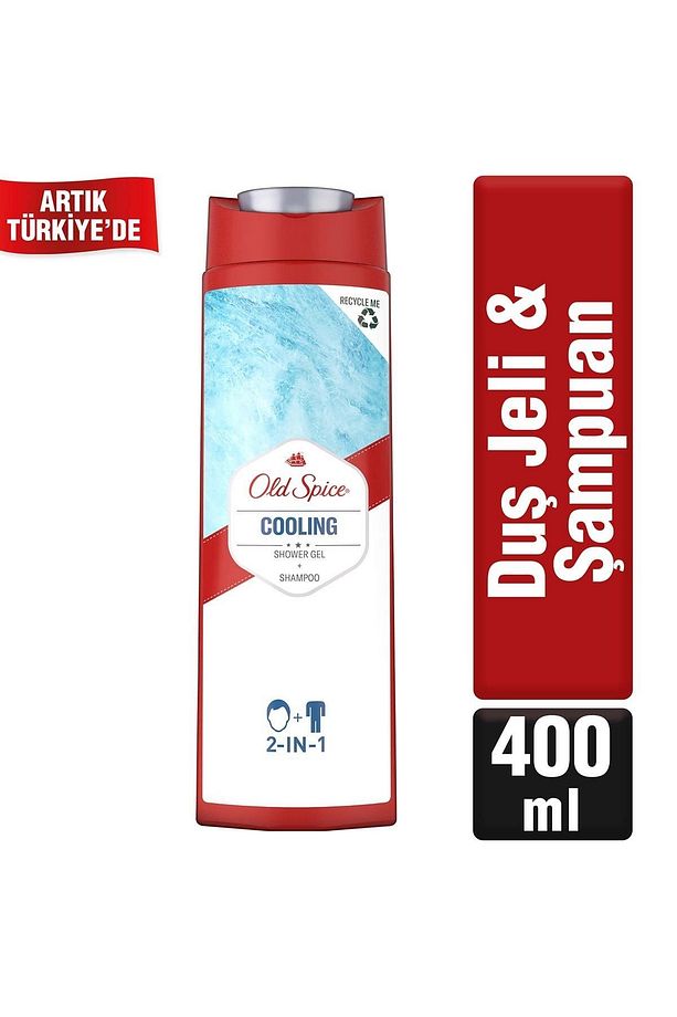 Duş Jeli & Şampuan 400 ml Cooling - 1