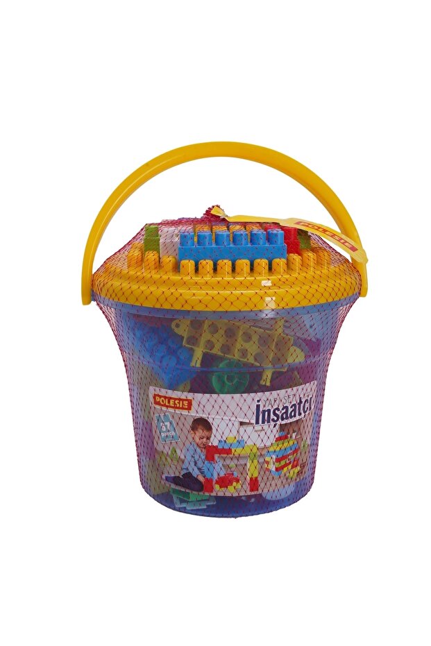 Yapı Seti Inşaatçı 67 Parça ( Kovada ) - 4