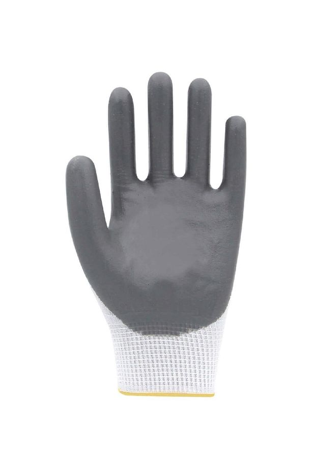 Pn72 Gri Polyester Örme Nitril Iş Eldiveni 10 Beden - 3
