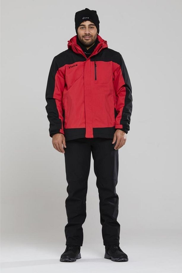 Elbruz 3in1 Erkek Ceket Red - 1