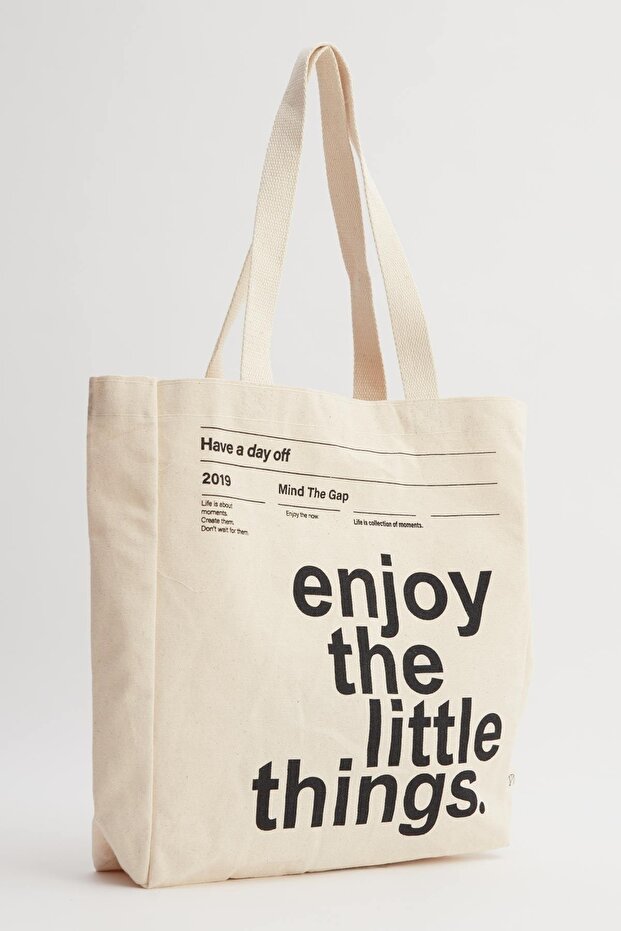 Enjoy Classic - Std Printed Gusseted Canvas Bag - 3