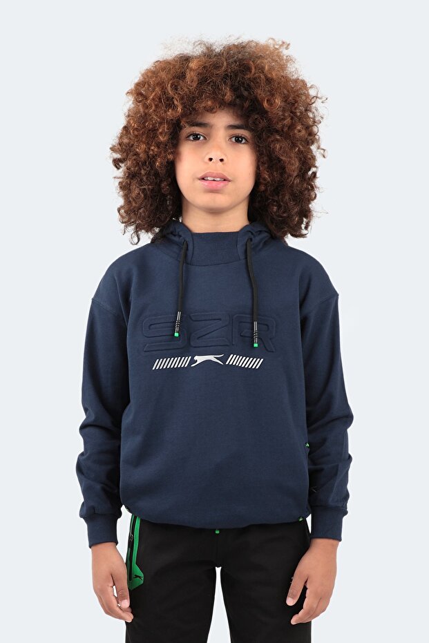 Dror Unisex Kids Sweatshirt Navy Blue