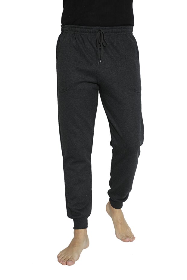 Comfortable Fit Sweatpants with Cuffed Legs - 3