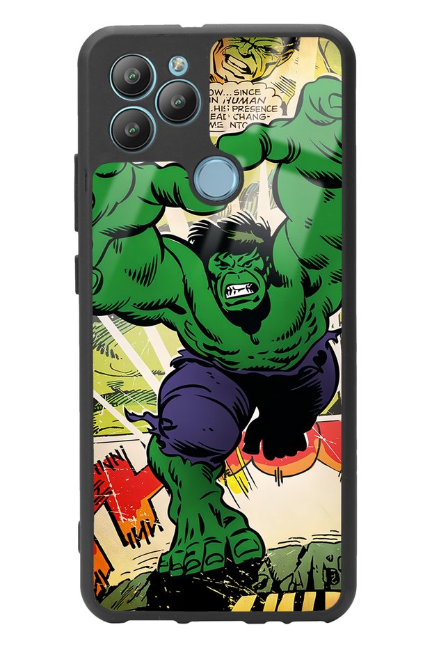 General Mobile Gm 22 Plus Hulk Design Glossy Phone Case