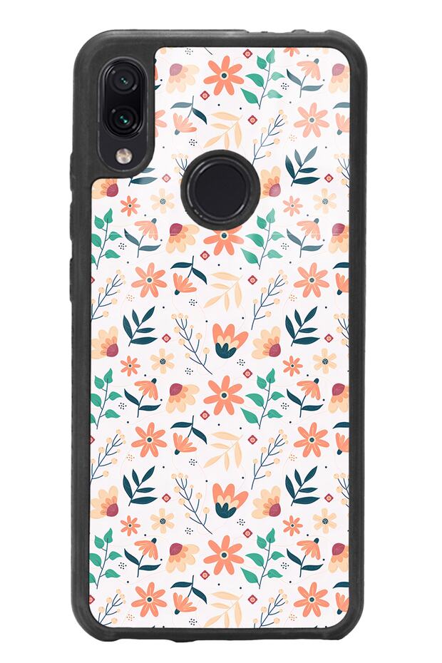 حافظة هاتف لامعة بتصميم خريفي صغير لهاتف Xiaomi Redmi Note 7
