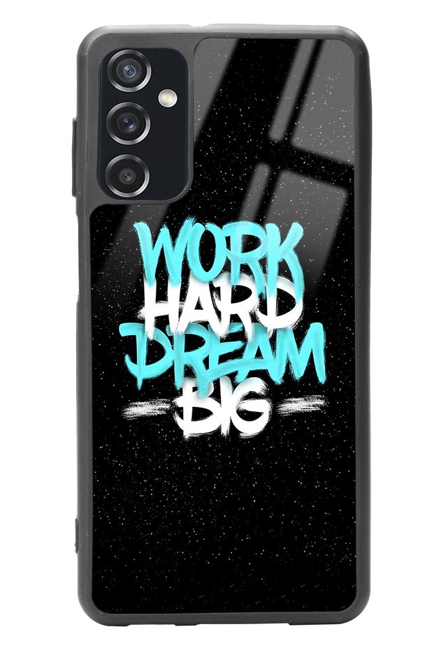 Samsung M52 Space Motto Design Glossy Phone Case